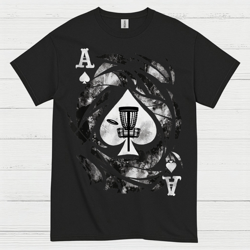 Ace Of Spades Disc Golf T Shirt
