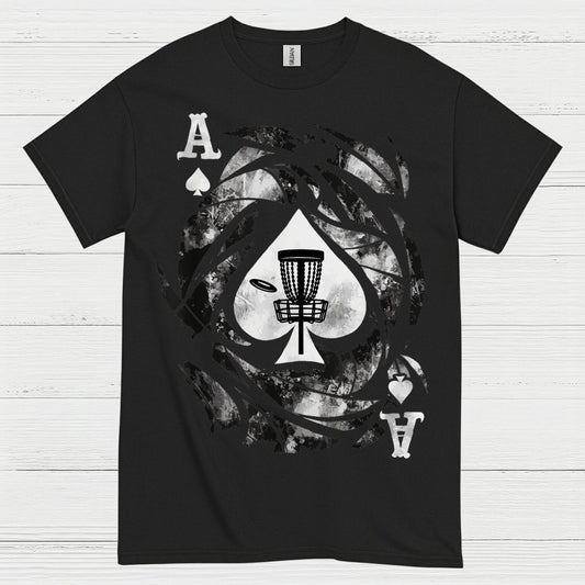 Ace Of Spades Disc Golf T Shirt
