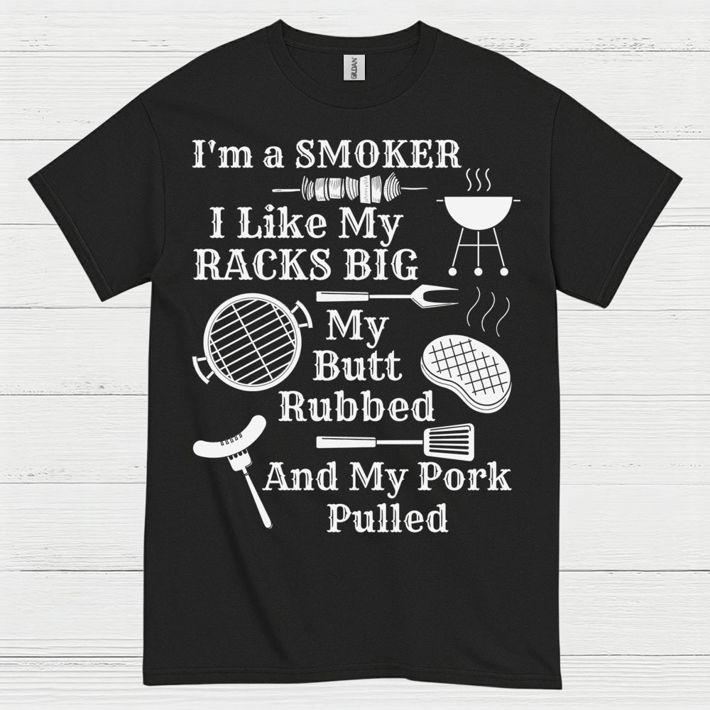 Smoker Racks Big Pork Pulled T Shirt