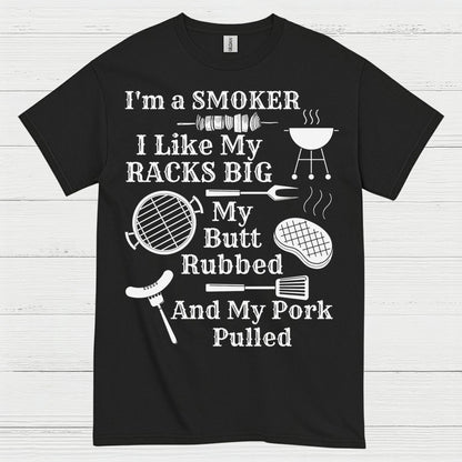 Smoker Racks Big Pork Pulled T Shirt