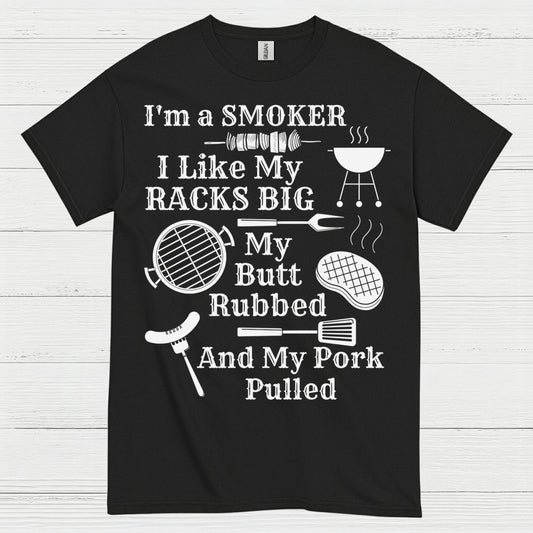 Smoker Racks Big Pork Pulled T Shirt