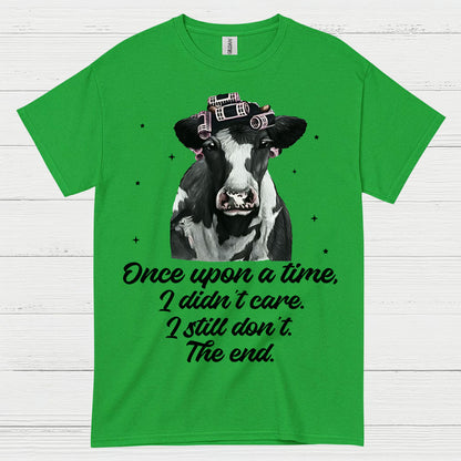 Once Upon A Time Funny Cow T Shirt