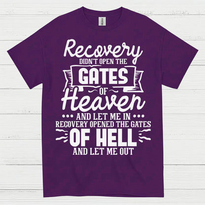 Recovery Let Me Out T Shirt