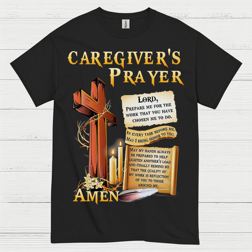 Caregiver’s Prayer Christian Faith T Shirt