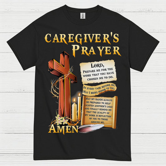 Caregiver’s Prayer Christian Faith T Shirt