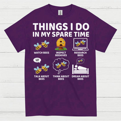 Things I Do In My Spare Time Bee T Shirt