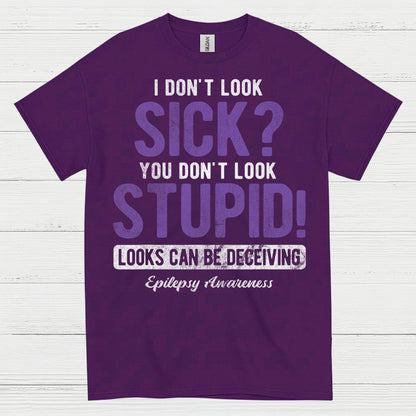 Looks Can Be Deceiving Epilepsy T Shirt
