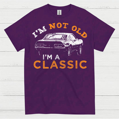 Classic Never Old Car T Shirt