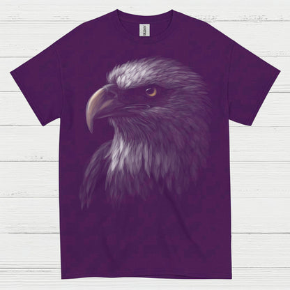 Majestic Bald Eagle Portrait Wildlife Freedom T Shirt