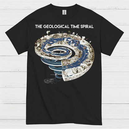 Geological Time Spiral T Shirt