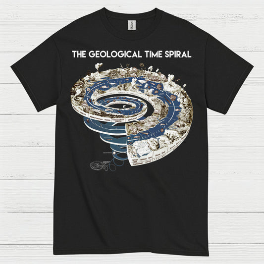 Geological Time Spiral T Shirt