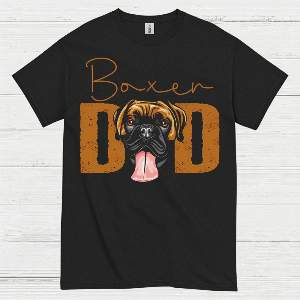 Boxer Dad Funny T Shirt