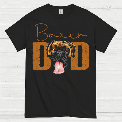 Boxer Dad Funny T Shirt