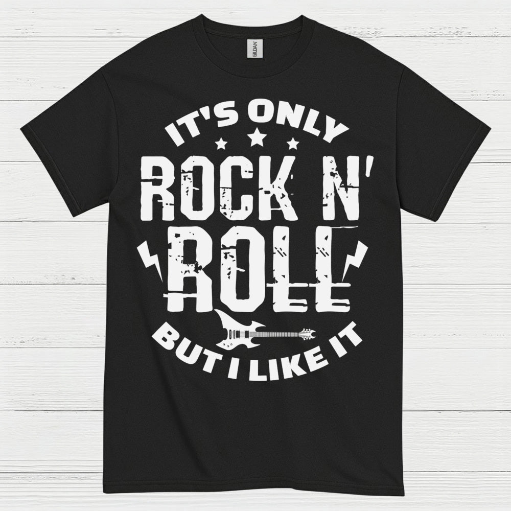 Rock N Roll Vibes Guitar T Shirt