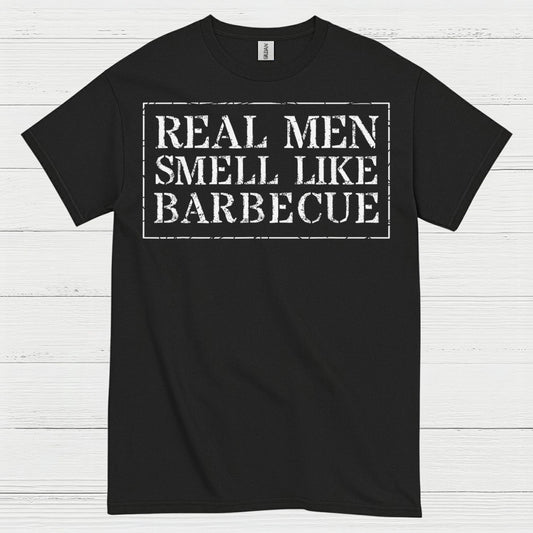 Real Men Smell Like Barbecue T Shirt