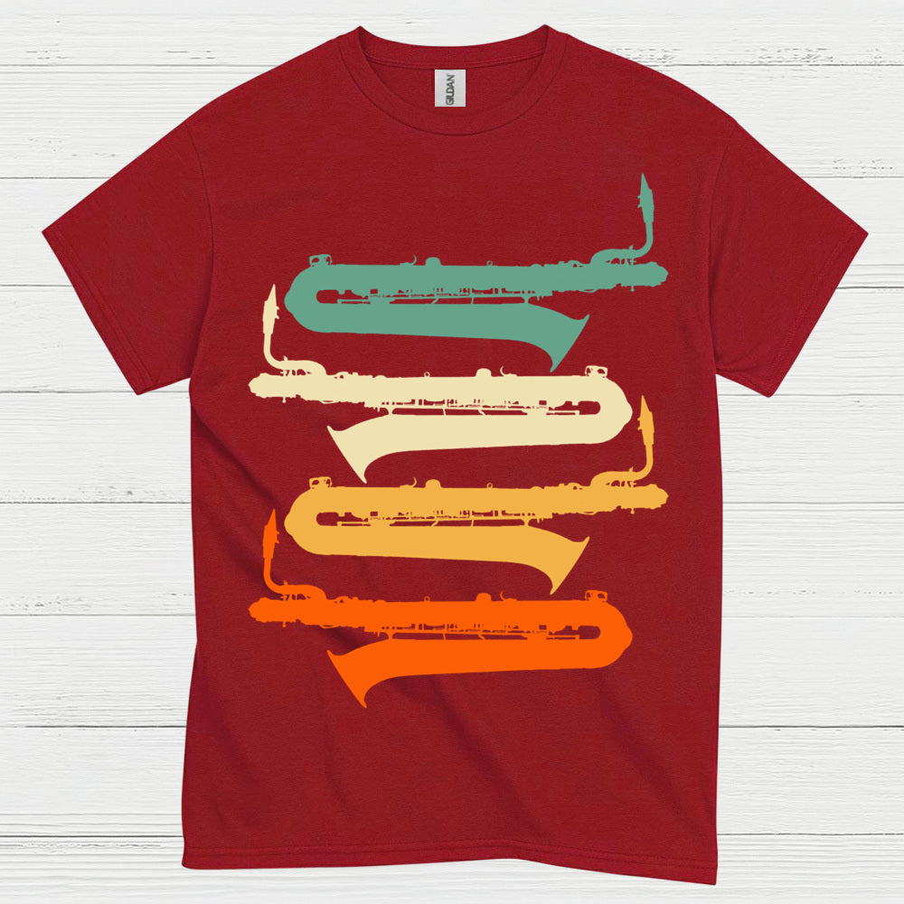 Retro Trumpet Music Lover T Shirt