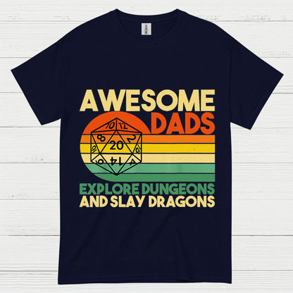 Awesome Dads Dragon T Shirt