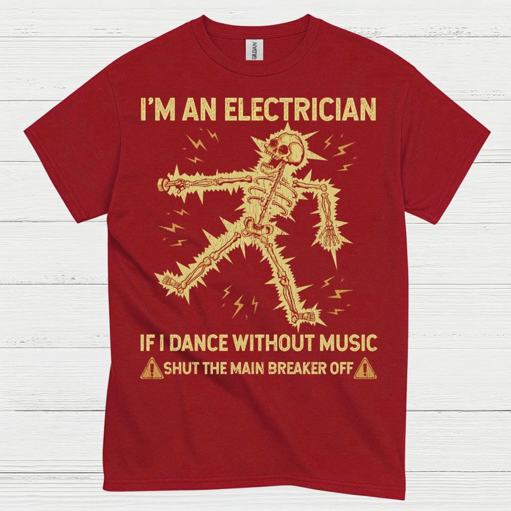 Funny Electrician Safety T Shirt
