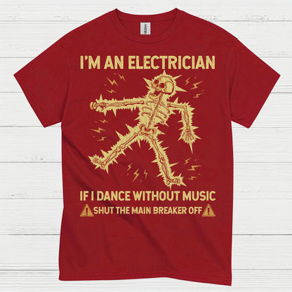 Funny Electrician Safety T Shirt