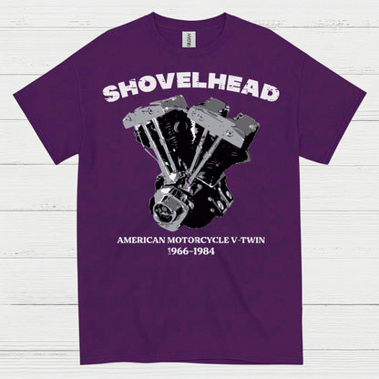 Shovelhead American Motorcycle V Twin T Shirt