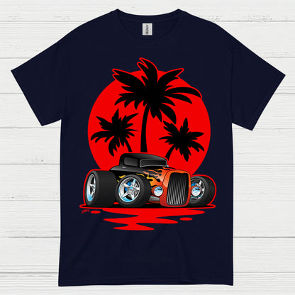 Sunset Hot Rod T Shirt