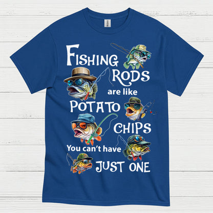 Fishing Rods Potato Chips T Shirt