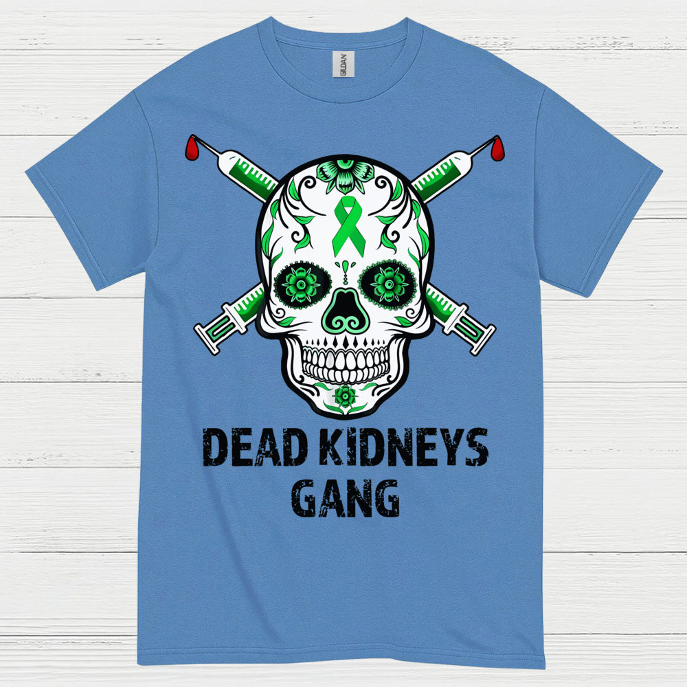 Dead Kidneys Gang Skull Awareness T Shirt