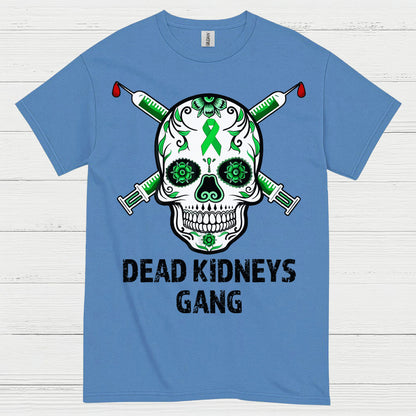Dead Kidneys Gang Skull Awareness T Shirt