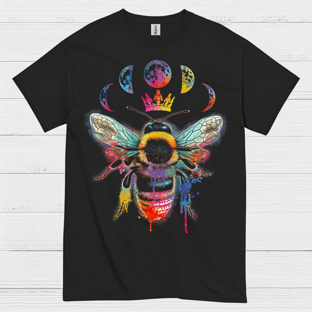 Cosmic Queen Bee Art T Shirt