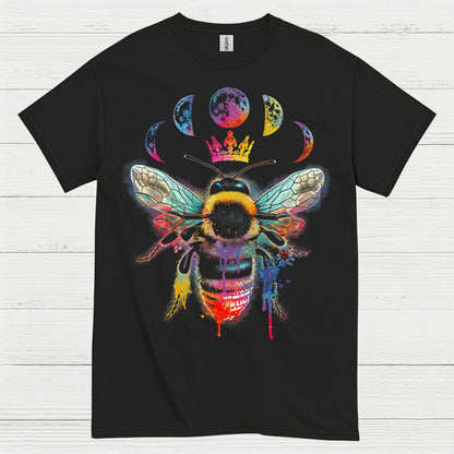 Cosmic Queen Bee Art T Shirt