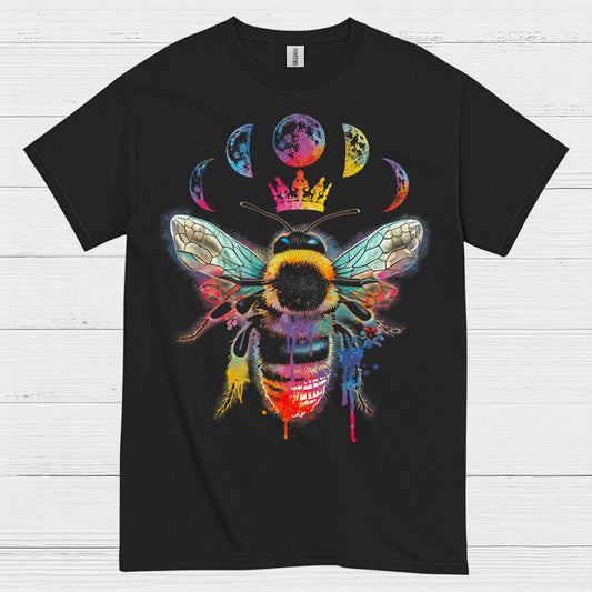 Cosmic Queen Bee Art T Shirt