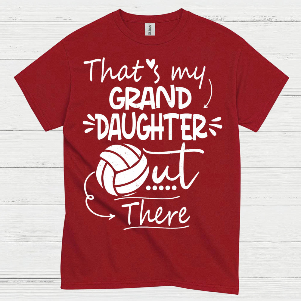 Proud Grandparent Volleyball T Shirt