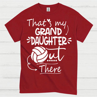 Proud Grandparent Volleyball T Shirt
