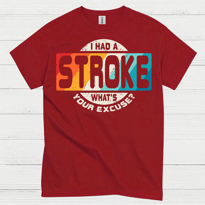 I Had A Stroke Whats Your Excuse T Shirt