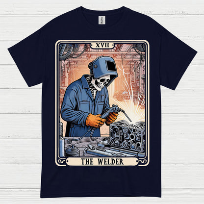 The Welder Tarot Card T Shirt