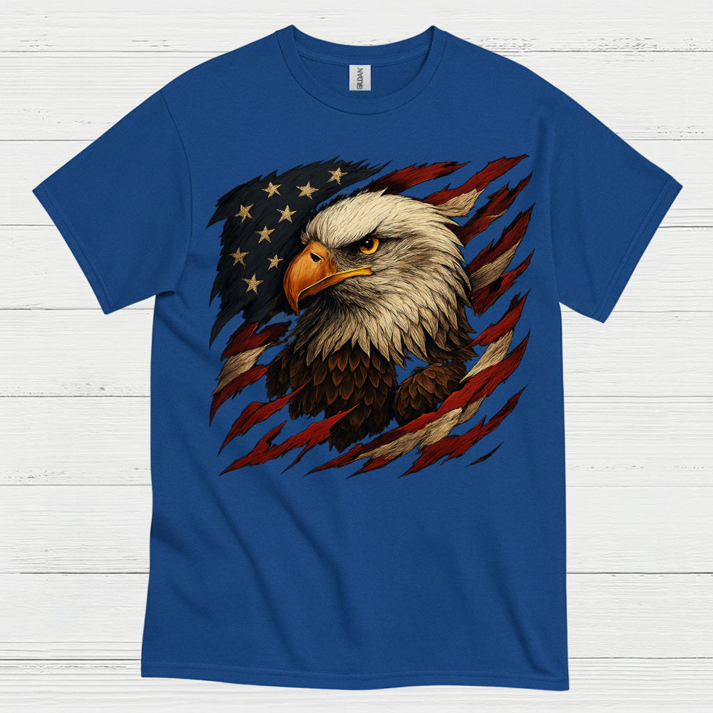American Bald Eagle Patriotic Freedom Pride T Shirt