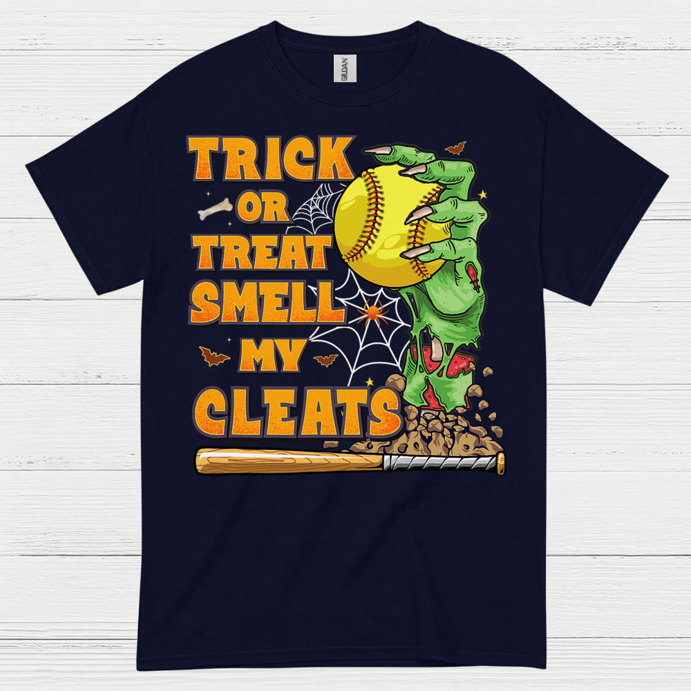 Trick Or Treat Smell My Cleats Softball T Shirt