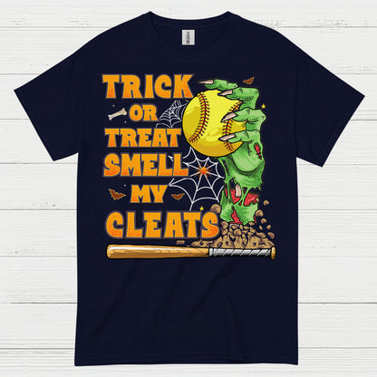 Trick Or Treat Smell My Cleats Softball T Shirt