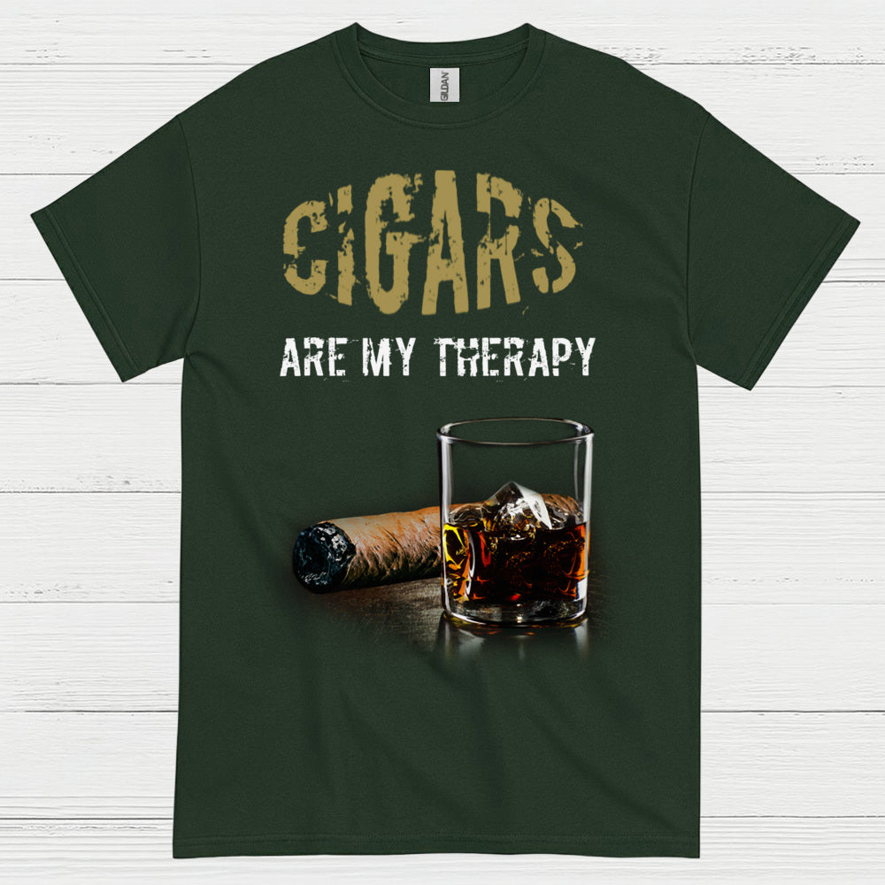Cigars Are My Therapy T Shirt