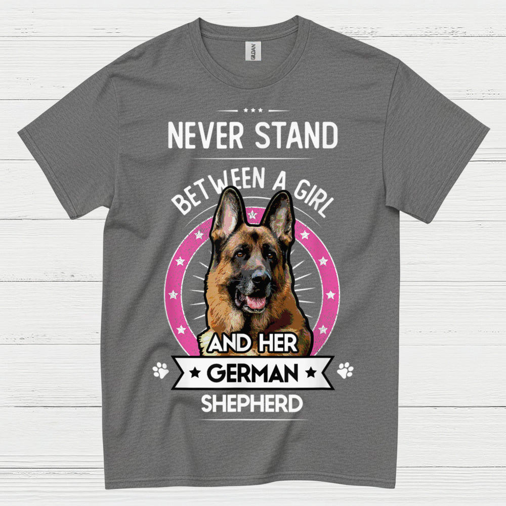 Never Stand German Shepherd T Shirt