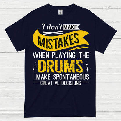 Spontaneous Drummer T Shirt
