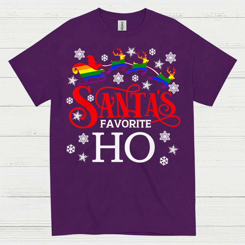 Santa’s Favorite Ho Pride T Shirt