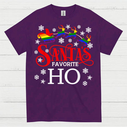 Santa’s Favorite Ho Pride T Shirt