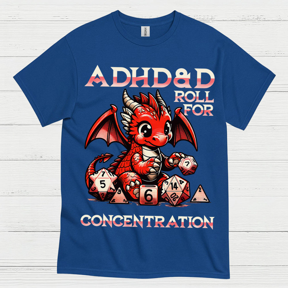 ADHD Dragon Gamer T Shirt