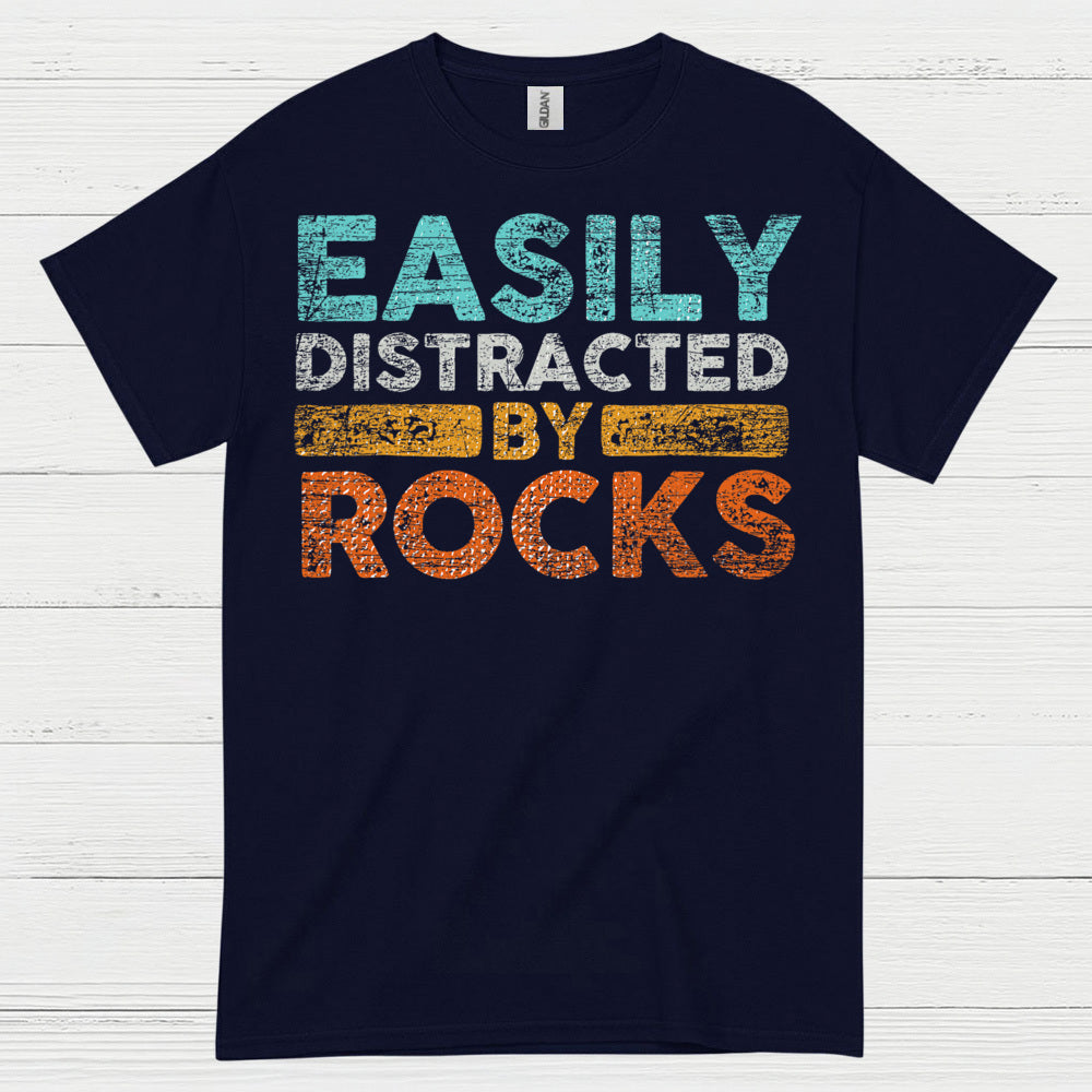 Easily Distracted Rock Lover T Shirt