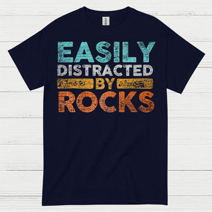 Easily Distracted Rock Lover T Shirt