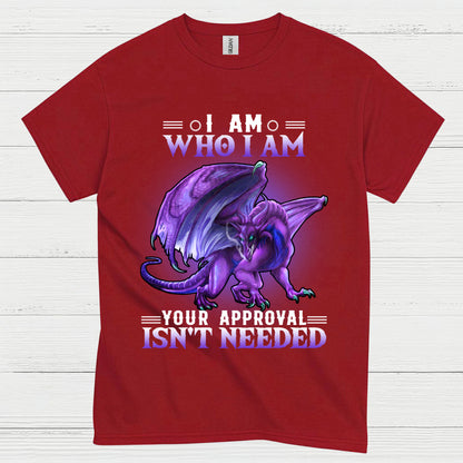 Purple Dragon Attitude T Shirt
