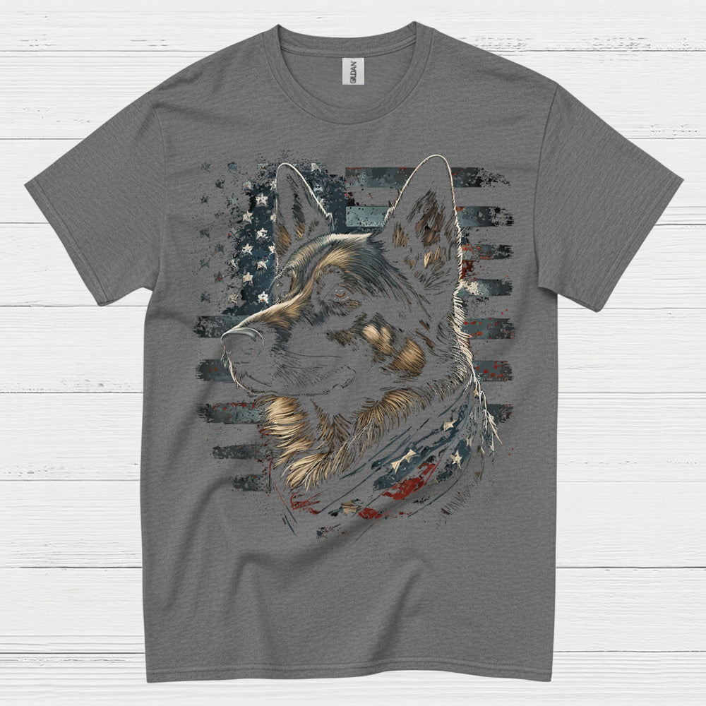 Patriotic Shepherd Pride T Shirt
