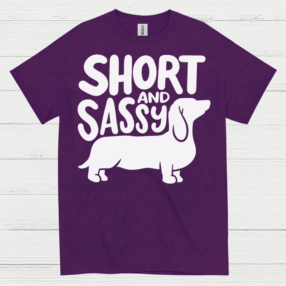 Short And Sassy Dachshund T Shirt