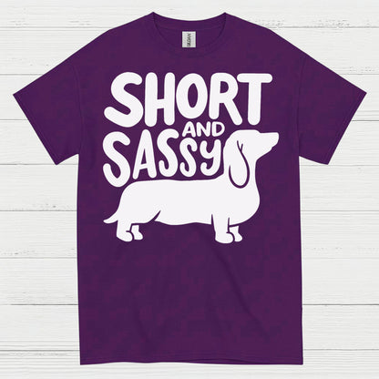 Short And Sassy Dachshund T Shirt